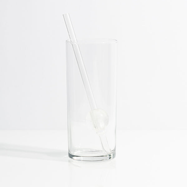 Clear Quartz Elixir Straw
