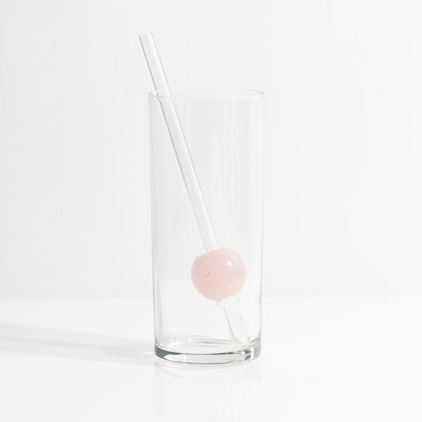 Rose Quartz Elixir Straw